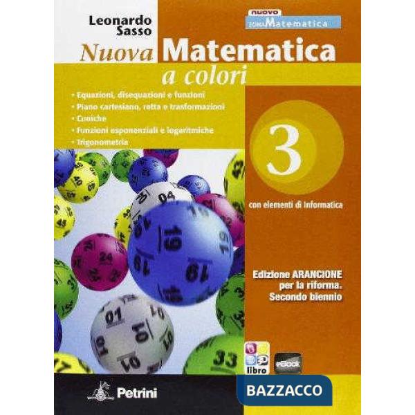 NUOVA MATEMATICA COLORI ARANCIONE 3 + EB