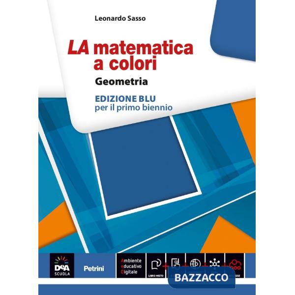 NUOVA MATEMATICA COLORI BLU GEOMETRIA + EB