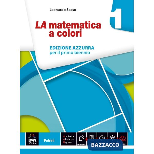 NUOVA MATEMATICA COLORI AZZURRA 1 + EB