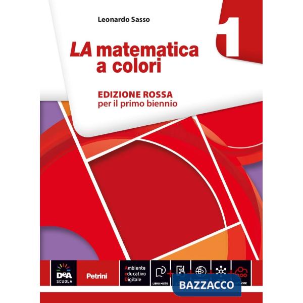 NUOVA MATEMATICA COLORI ROSSA 1 + EB
