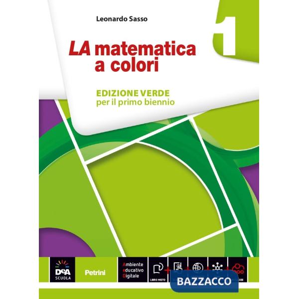 NUOVA MATEMATICA COLORI VERDE 1 + EB