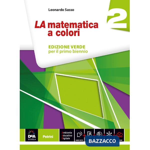 NUOVA MATEMATICA COLORI VERDE 2 + EB