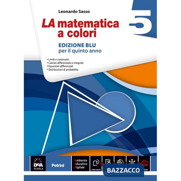 MATEMATICA A COLORI BLU VOL. 5 + EBOOK
