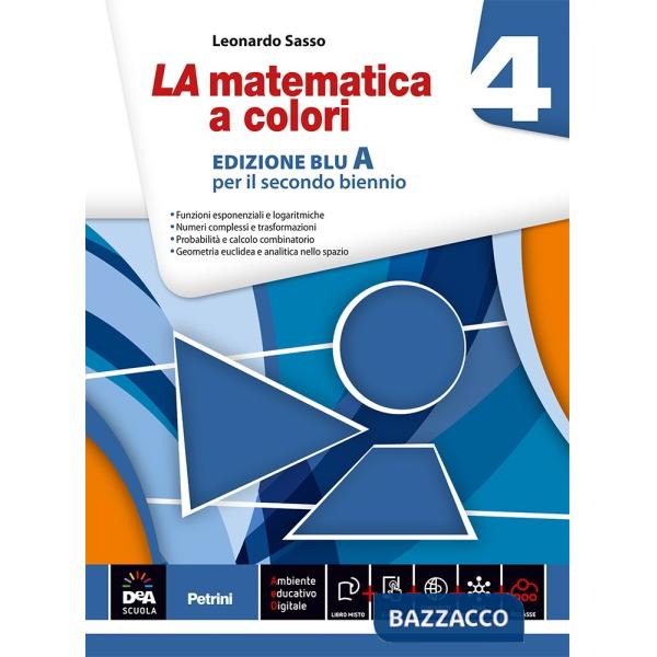 MATEMATICA A COLORI BLU VOL. 4A + EBOOK