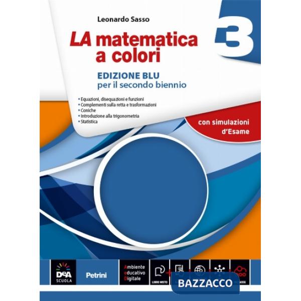 LA MATEMATICA COLORI BLU 3 + EB 2016