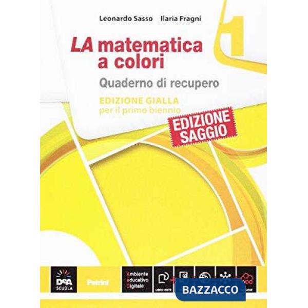 MAT. A COLORI GIALLA QUAD. RECUPERO 1
