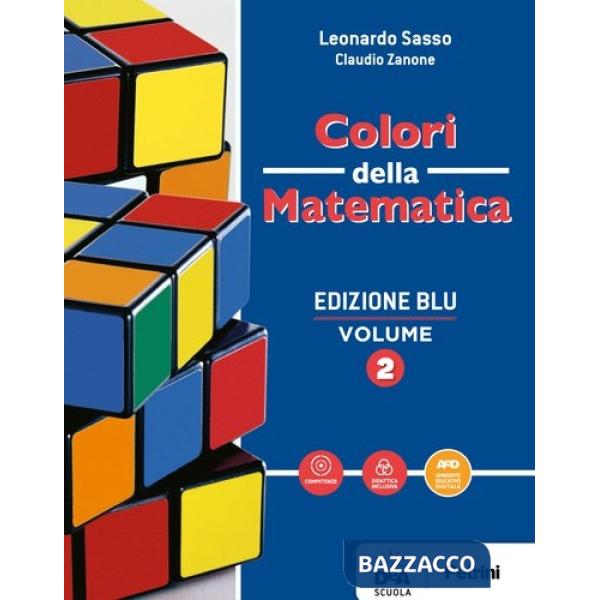 COLORI DELLA MATEMATICA ED. BLU VOLUME 2 + QUADERNO 2 + EBOOK