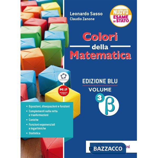 COLORI DELLA MATEMATICA ED. BLU-VOL. 3 BETA + EBOOK