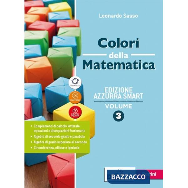 COLORI DELLA MATEMATICA EDIZIONE AZZURRA SMART VOLUME 3 + QUADERNO