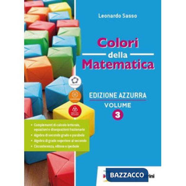 COLORI DELLA MATEMATICA EDIZIONE AZZURRA MODULO O LIMITI E DERIVATE