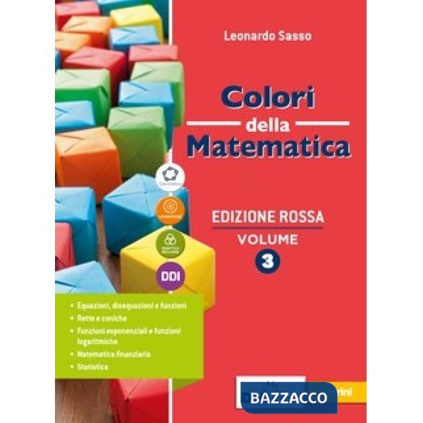 COLORI DELLA MATEMATICA ROSSA VOL. 3 + QUAD. OPERATIVO 3 + EBOOK