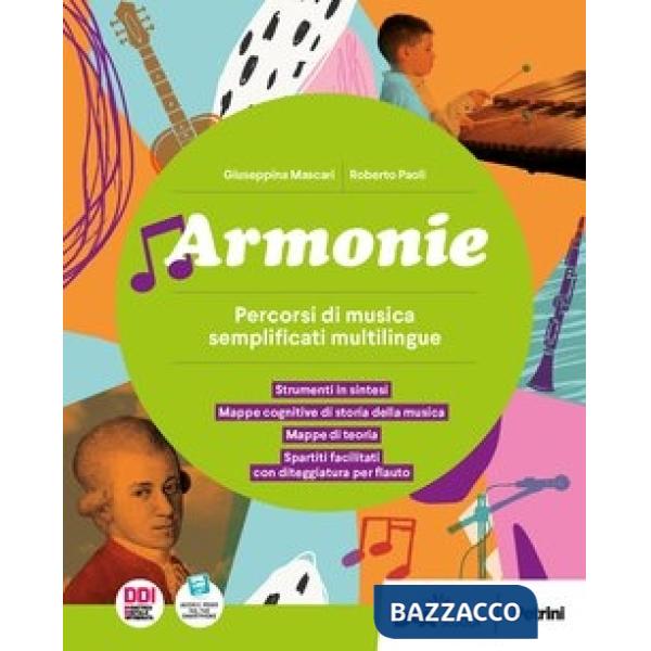 ARMONIE - MUSICA - PERCORSO SEMPLIFICATO + EBOOK