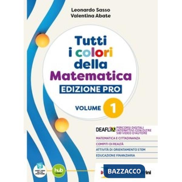TUTTI I COLORI DELLA MATEMATICA - EDIZIONE PRO - PRIMO BIENNIO EBOOK