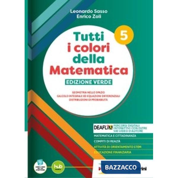 TUTTI I COLORI DELLA MATEMATICA-ED. VERDE VOL. 5 EBOOK