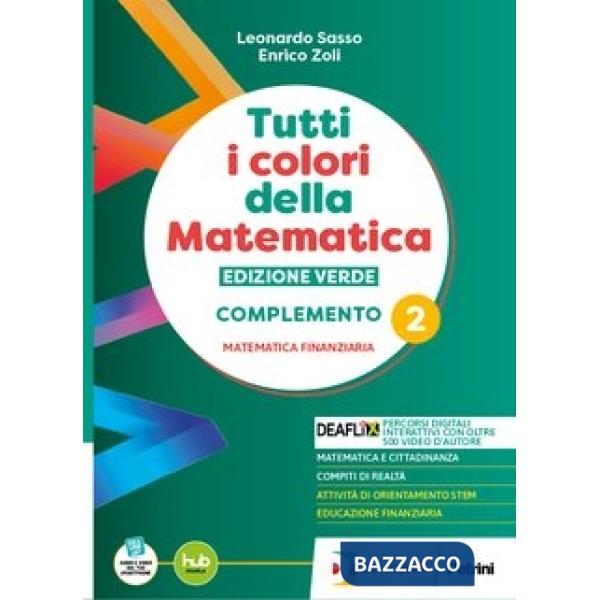 TUTTI I COLORI DELLA MATEMATICA-ED. VERDE COMPL. C2 DI MATEMATICA FINA