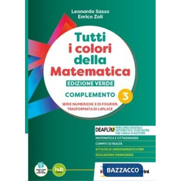 TUTTI I COLORI DELLA MATEMATICA-ED. VERDE COMPL. C3 SERIE NUMERICHE EB