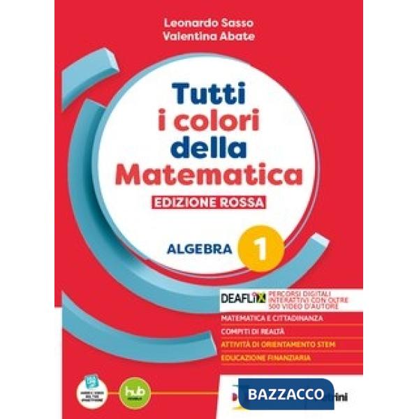 TUTTI I COLORI DELLA MATEMATICA - EDIZIONE ROSSA - PRIMO BIENNIO EBOOK