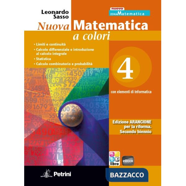 NUOVA MATEMATICA A COLORI EDIZIONE ARANCIONE VOL. 4 PDF
