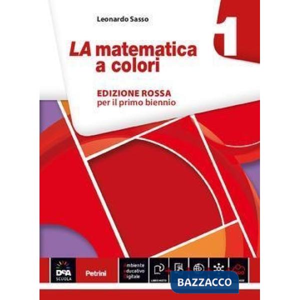 MATEMATICA A COLORI (LA) EDIZIONE ROSSA VOL. 1 EBOOK