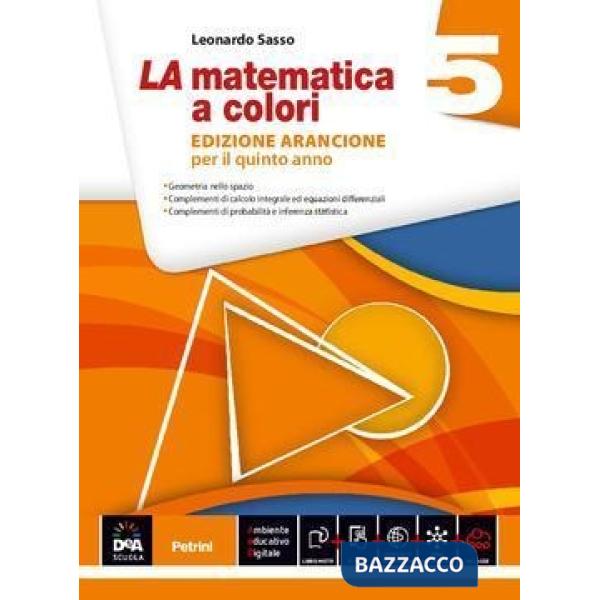 MATEMATICA A COLORI ARANCIONE 5 EBOOK