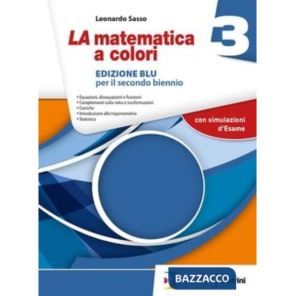 LA MATEMATICA A COLORI ED. BLU VIDEOLEZIONI 3 EBOOK