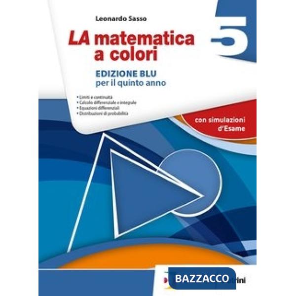 LA MATEMATICA A COLORI ED. BLU VIDEOLEZIONI 5 EBOOK