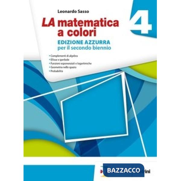 LA MATEMATICA A COLORI ED. AZZURRA VIDEOLEZIONI 4 EBOOK