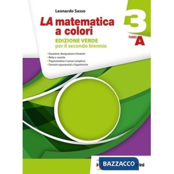 LA MATEMATICA A COLORI ED. VERDE VIDEOLEZIONI 3 EBOOK