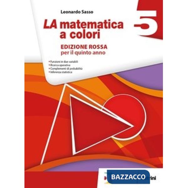 LA MATEMATICA A COLORI ED. ROSSA VIDEOLEZIONI 5 EBOOK
