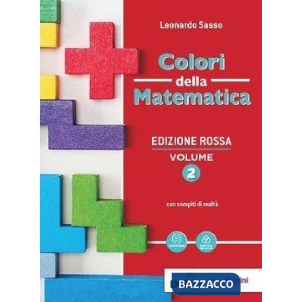 COLORI DELLA MATEMATICA EDIZ. ROSSA VOL. 2 + QUADERNO EBOOK