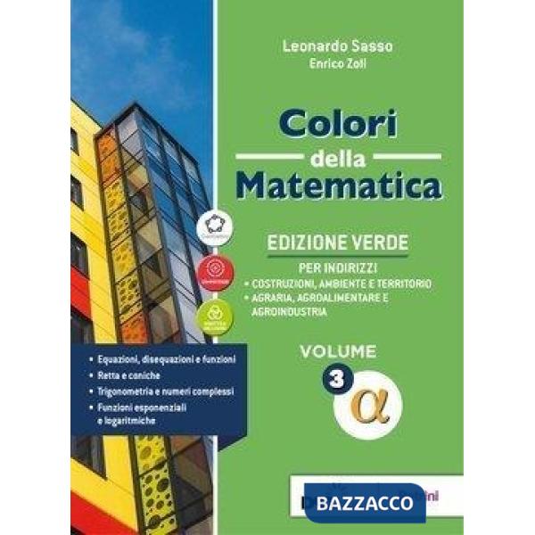 COLORI DELLA MATEMATICA ED. VERDE VOL. 3 ALFA + STATISTICA E CALCOLO