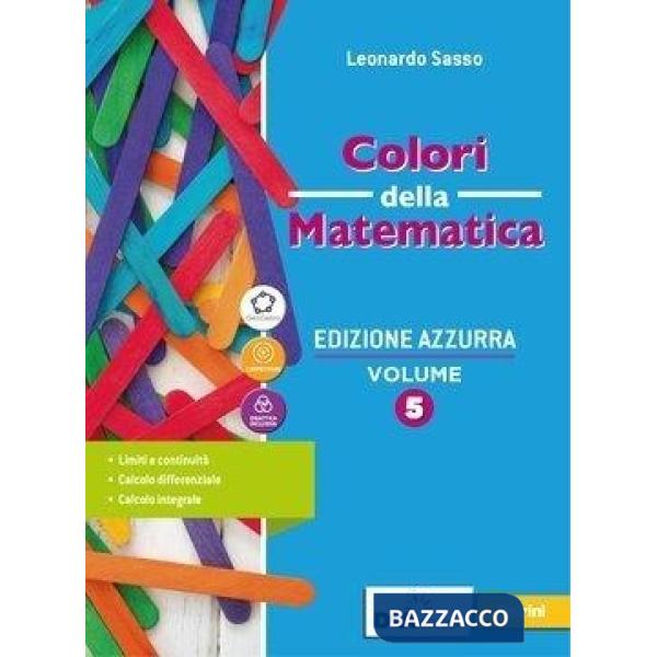 COLORI DELLA MATEMATICA EDIZIONE AZZURRA - EBOOK VOLUME 5 + QUADERNO