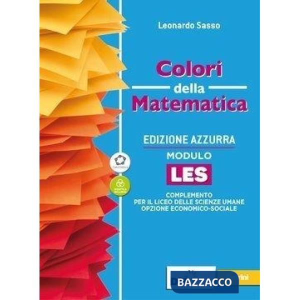COLORI DELLA MATEMATICA EDIZIONE AZZURRA - II BIENNIO E V ANNO EBOOK M