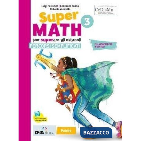 SUPERMATH EBOOK PERCORSI SEMPLIFICATI 3