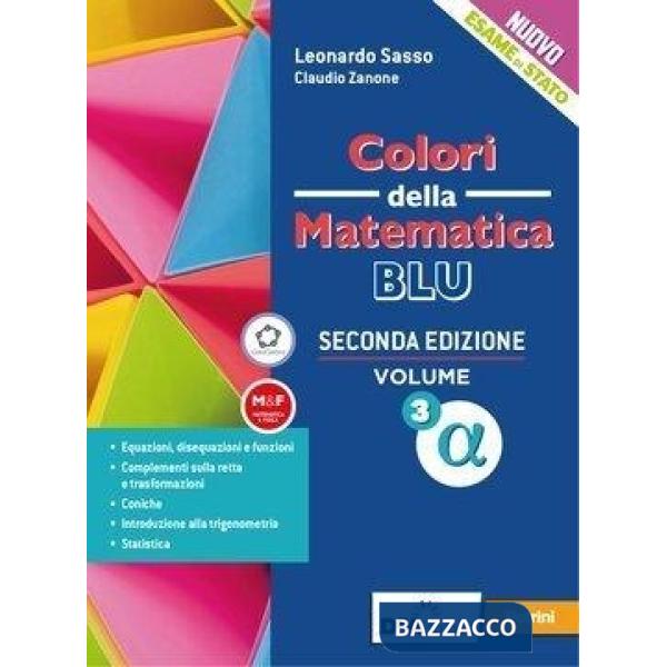 COLORI DELLA MATEMATICA EDIZIONE BLU - EBOOK 3 ALFA