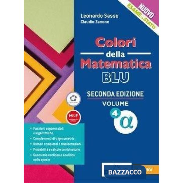 COLORI DELLA MATEMATICA EDIZIONE BLU - EBOOK 4 ALFA