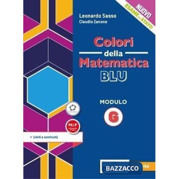 COLORI DELLA MATEMATICA EDIZIONE BLU - EBOOK MODULO G