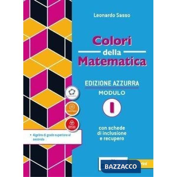 COLORI DELLA MATEMATICA EDIZIONE AZZURRA - II BIENNIO E V ANNO EBOOK M
