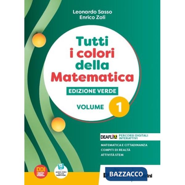 TUTTI I COLORI DELLA MATEMATICA - EDIZIONE VERDE - PRIMO BIENNIO-EBOOK