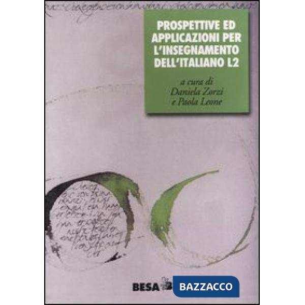Prospettive e applicazioni per l'insegnamento dell'italiano L2