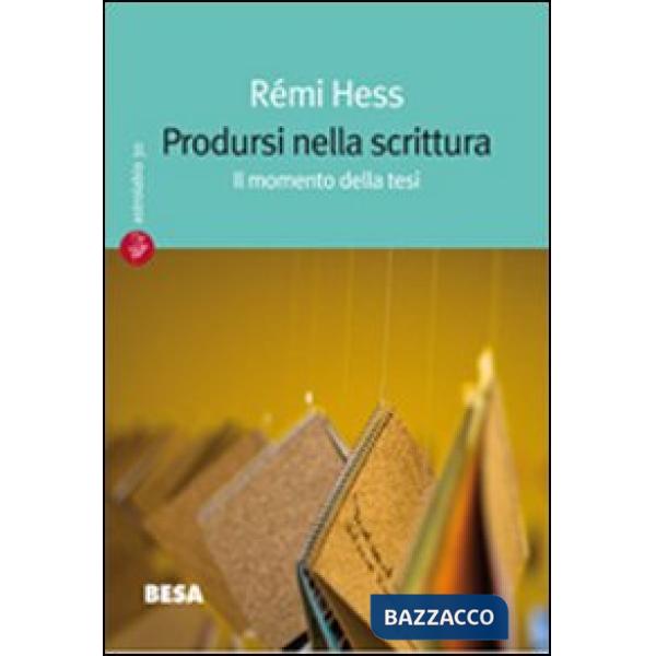 Prodursi nella scrittura