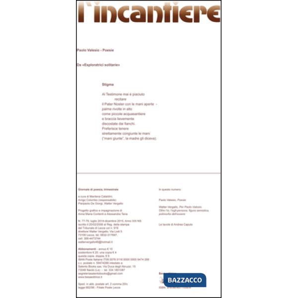 Incantiere vol. 77-79 (L')