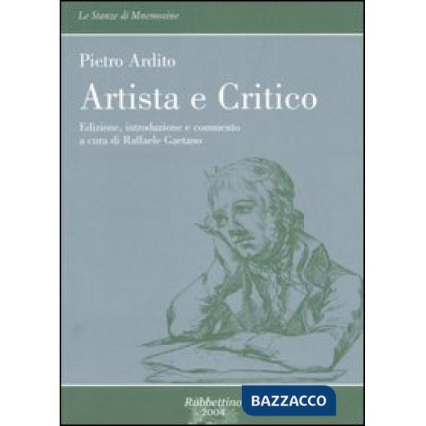 Artista e critico. Corso di studi letterari