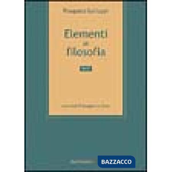 Elementi di filosofia. Vol. 2