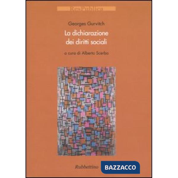 Dichiarazione dei diritti sociali (La)