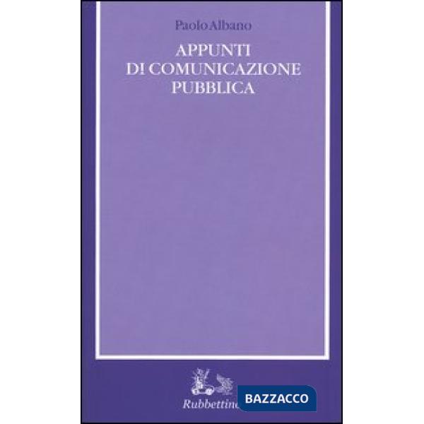 Appunti di comunicazione pubblica