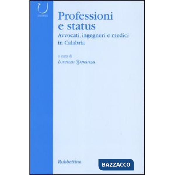 Professioni e status. Avvocati, ingegneri e medici in Calabria