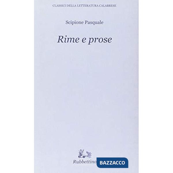Rime e prose