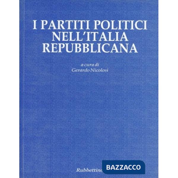 Partiti politici nell'Italia repubblicana (I)