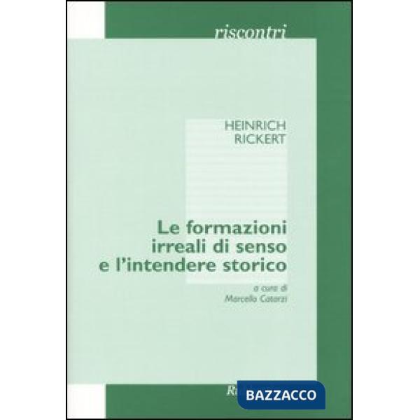 Formazioni irreali di senso e l'intendere storico (Le)